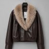 Faux Fur Brown Jacket